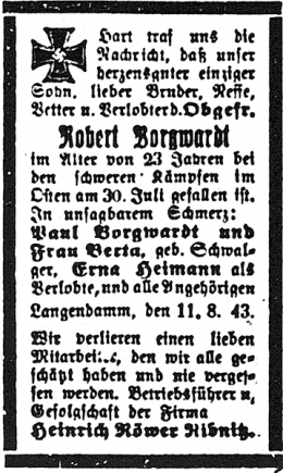 Borgwardt--Robert