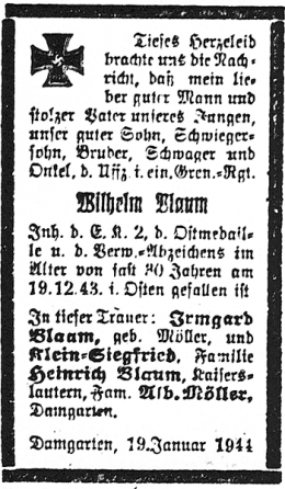 Blaum-Wilhelm