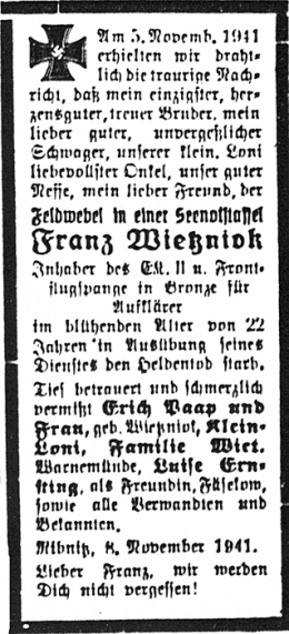 Wiessniok Franz
