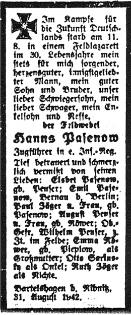 Pasenow-Hanns