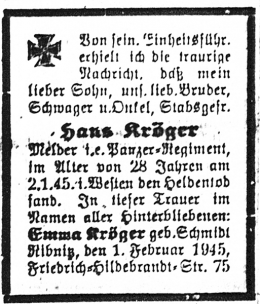 Kroeger Hans