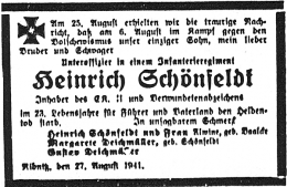 Schoenfeldt Heinrich